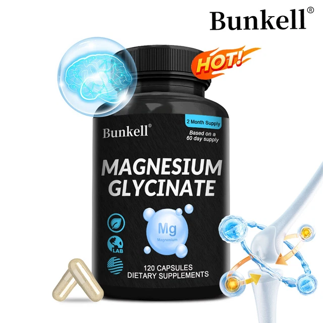MAGNESIUM GLYCINATE CAPSULE 1040mg Sleep Support Mineral Supplement