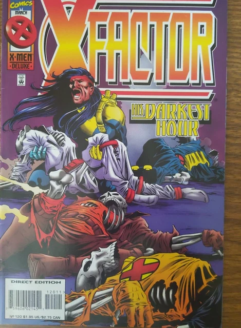 X-Factor  Vol. 1, No. 120 Marvel Comics March 1996  His Darkest Hour