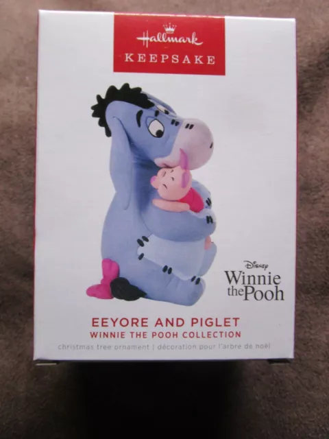 Hallmark Keepsake Ornament,  Disney,  Winnie The Pooh, Eeyore & Piglet   2022