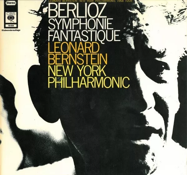 Berlioz - Bernstein - New York Philharmonic - Symphonie Fantastique LP ' #RAR