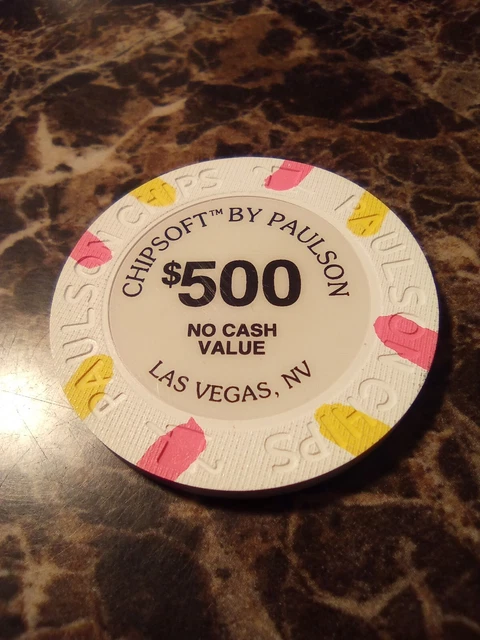 Paul - Son Gaming Las Vegas, Nv. Chipsoft Advertising Chip Great For Collection!