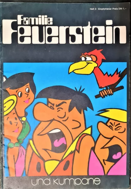 Familie Feuerstein  Comic Hefte Nr.3 TOP Ungelesen Brönner Verlag (630)