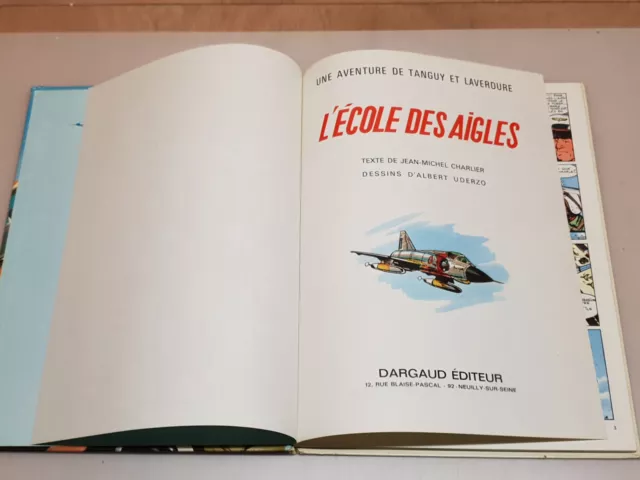 Tanguy et Laverdure L'ecole des aigles Dargaud 1972 2