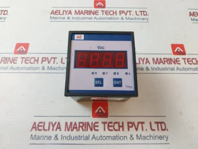 Automatic Electric VSS96D Digital AC Voltmeter 0-163.3 VAC