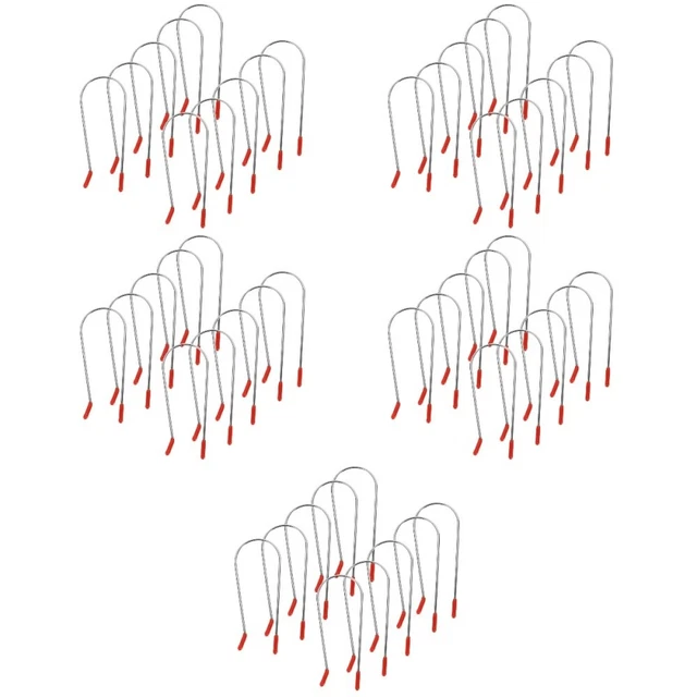100 piezas clips de rodillo clips de rodillo de cabello rodillo caliente rodillo de seguridad rodillo de cabello