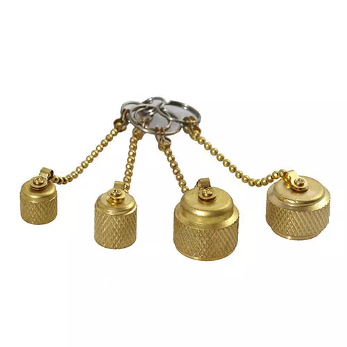 CPS Products AVCVAC Vacuum Pump Brass Cap Kit