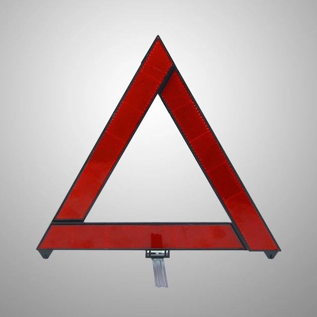 Segnale di sicurezza riflettente pieghevole triangolo di emergenza pericolo stradale