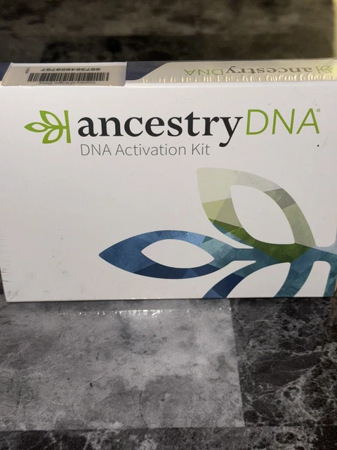 AncestryDNA Genetic Test Kit: Complete DNA Activation Kit - New + Sealed
