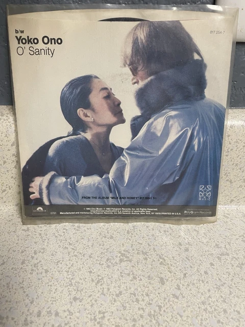 John Lennon Nobody Told Me 7 Vinyl Yoko Ono No No No 7 Vinyl 40 81