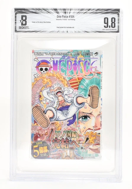BGS 9.8 ONE Piece #104 Vol 104 2022 1st Printing Edition Graded