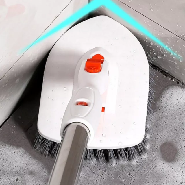 Plastik Bodenbürste Bodenschrubber Duschbürste Mit Ausziehbarem Griff