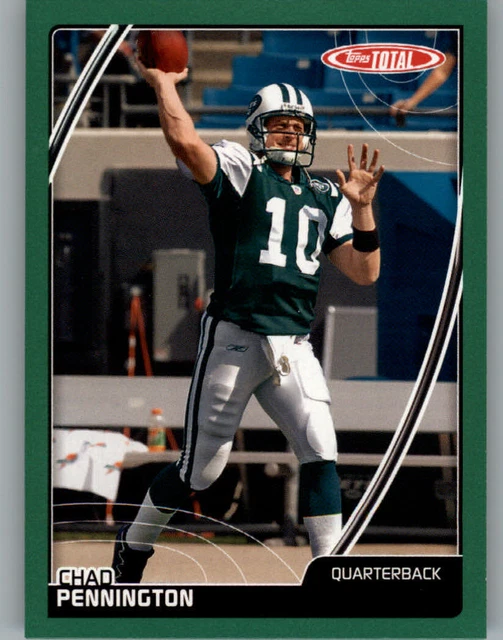 2007 Topps Total Football Card #324 Chad Pennington