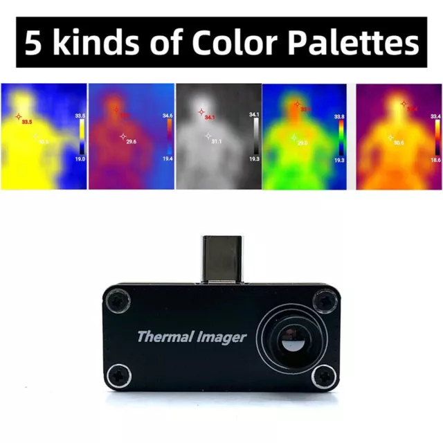 For And roid Smartphone Infrared Thermal Imaging Camera with USB TypeC