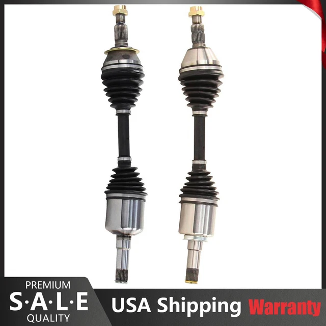 Front Left & Right Pair CV Axle Shaft For 2013-2017 Chevrolet Impala 3.6L V6