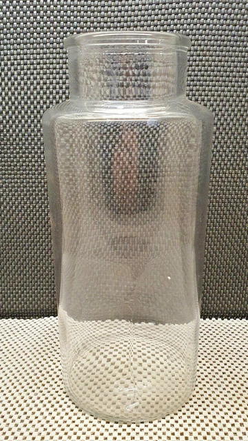 Antik Großer Döschen Oder -glas Apotheke aus Glas 30 CM Deko Sammlung