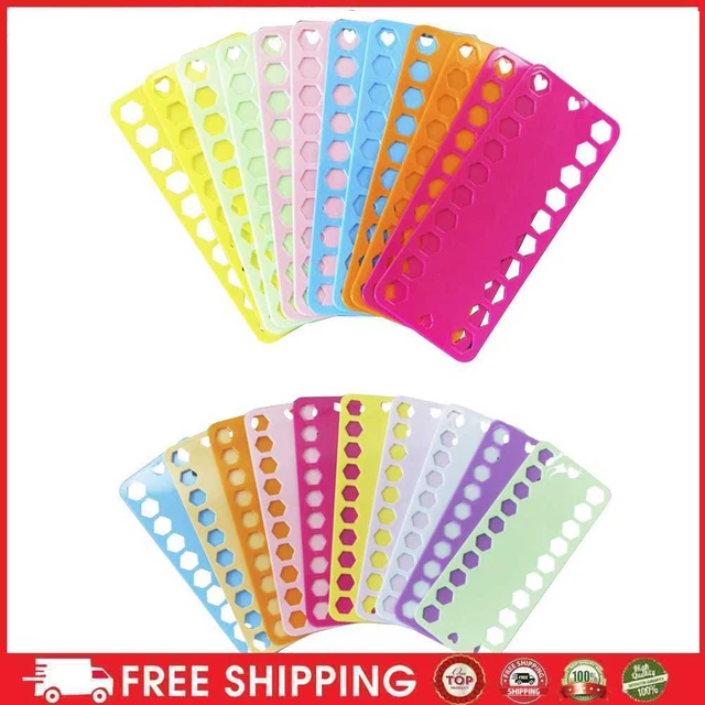 10/12x Tavola Supporto Fili Linea per Organizzatore Filati Da Ricamo Cucire