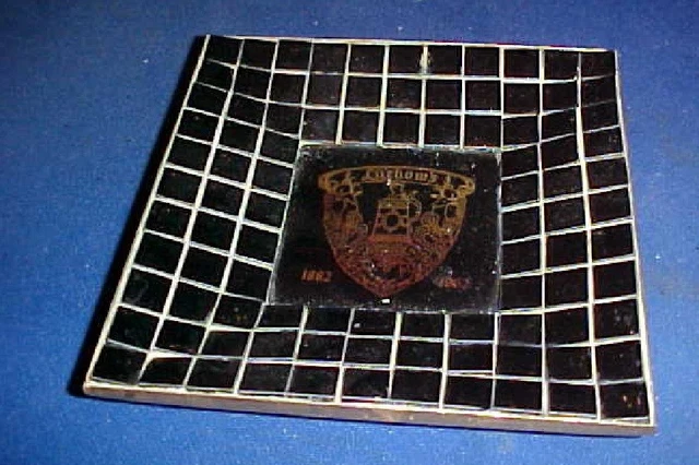 VINTAGE LUCHOWS RESTAURANT NYC 1882 1962 Tiled Ashtray