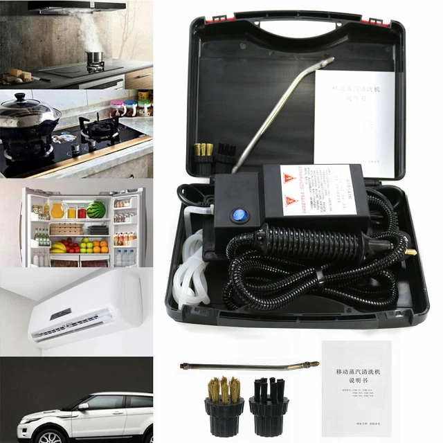 1700W Handheld High Pressure Steam Cleaning Machine Steam Cleaner Kitchen/ Car