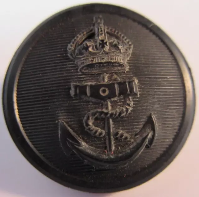 James Grove & Sons Royal Navy Wwi-Wwii Kings Crown Bakelite 22Mm Button