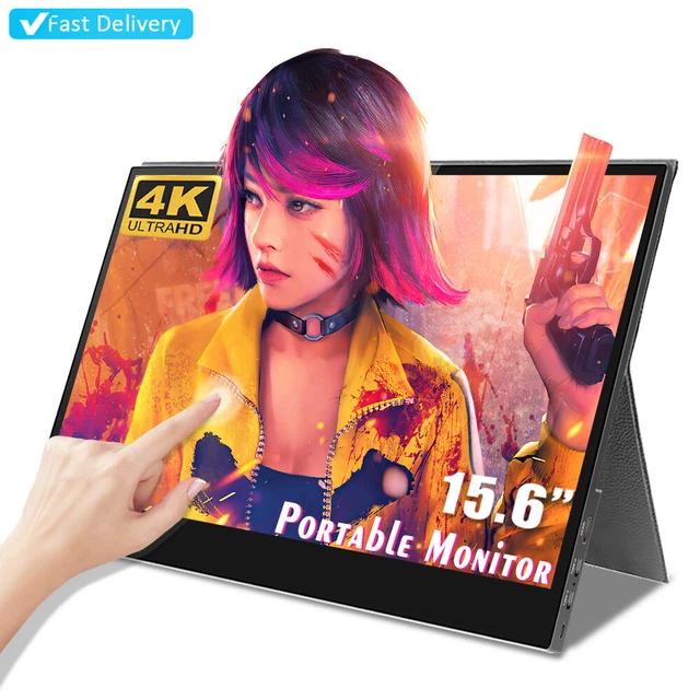 Monitor Portatile Da Gioco UPERFECT 18.4 Pollici 4K, 3840x2160, USB-C/HDMI, Per Laptop E PS5