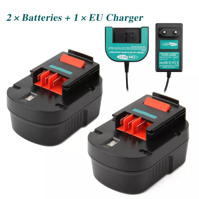 12V 3.5Ah Li-ion Battery/Charger For Black Decker BL1510 LBX12 LBXR12 LDX112