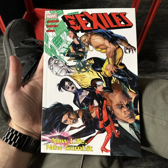 New Exiles - Volume 1 : New Life, New Gambit by Chris Claremont (2008, TPB 🔥