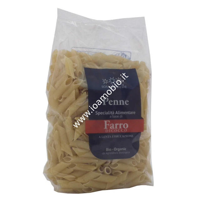 Penne Rigate di Farro 500g - Pasta Biologica Sottolestelle