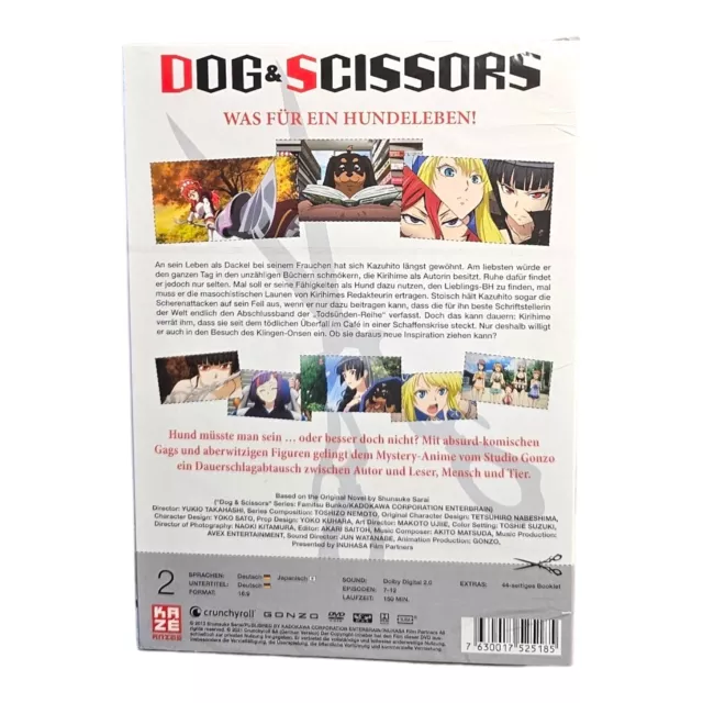 Dog & Scissors. Tl.2, 1 DVD deutsch | 2021 | Yukio Takahashi 2