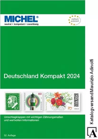 MICHEL JUNIOR 2024 Deutschland Kompakt Katalog erschien 1.12.2023