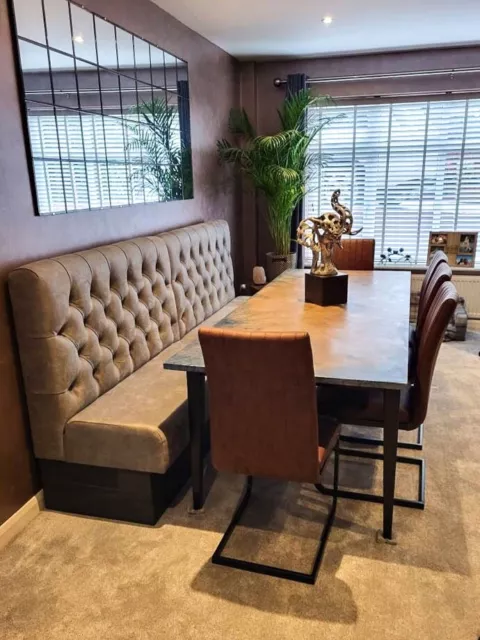 Bespoke Commercial or Domestic Seating Restaurant Cafe Dining Room £444/metre UK