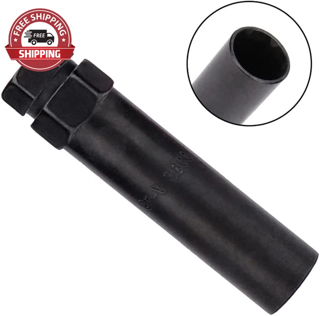 MAYASAF 6 Point Spline Tuner Socket Key Tool for Six-Spline Drive Socket Lug Nut