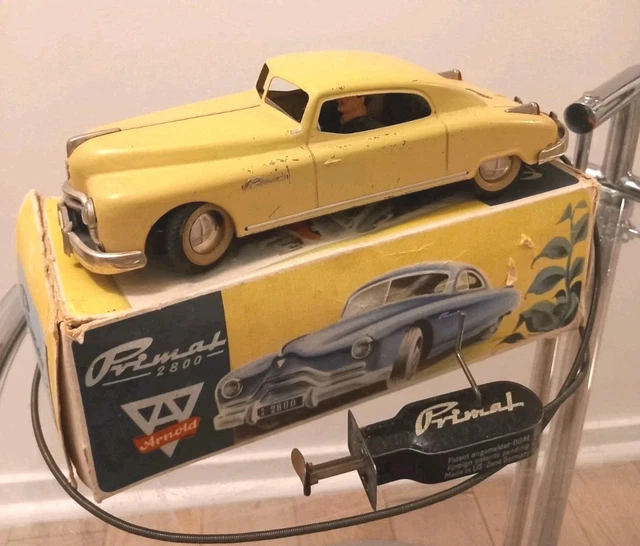 Jeep De Pompiers Mécanique En Tôle RCP-RICHARD (années 1950) - Jouet Miniature France