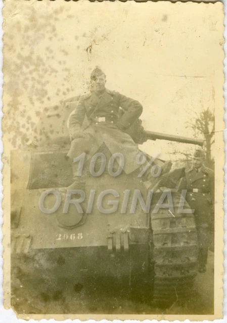 11# HERENTALS FLANDERN Belgien 1940 Panzer DiviSchRgt Panzer Tank ...