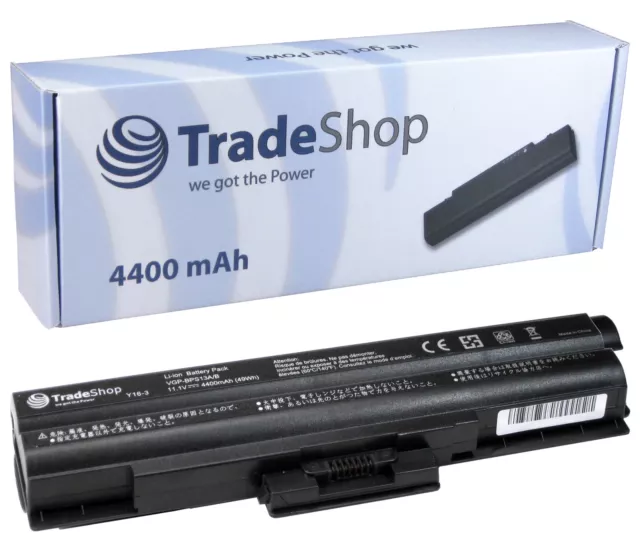 AKKU 4400mAh für Sony VAIO VGN-NS11 VGN-NS12 VGN-NS15 VGN-NS190 VGN-NS20