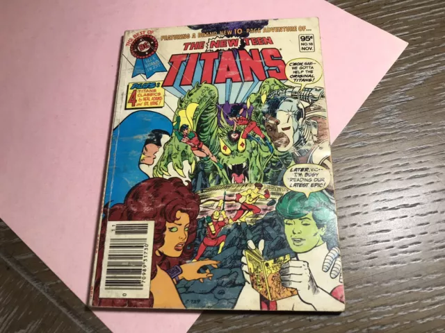 The New Teen Titans Mini Comic Blue Ribbon Digest 1981 #18 Vol. 3