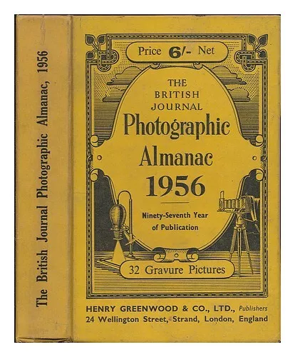 DALLADAY, ARTHUR J. [ED.] The British Journal Photographic Almanac and Photograp