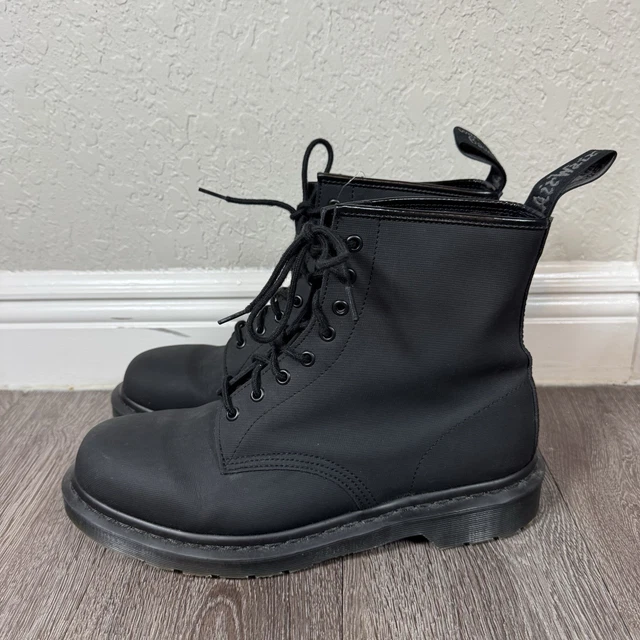DR. MARTENS 1460 Ajax Finish Men's Boots - Black Sz. 12 US Barely Worn ...