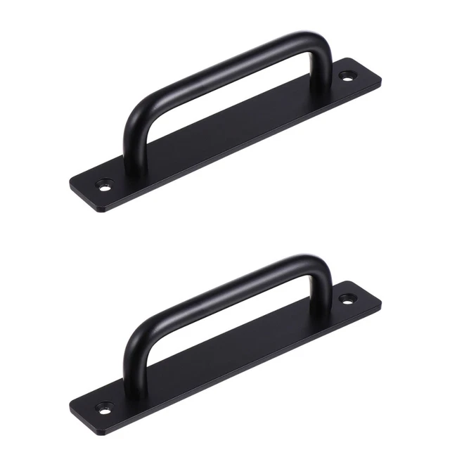 black barn door handle garage door handle 2x Handle for Gate Barn Door Handle 2