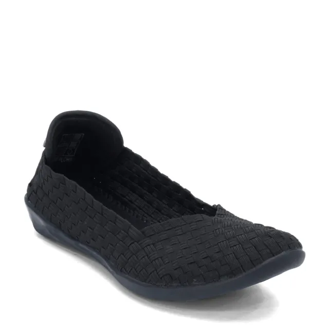 Women's Bernie Mev, Catwalk Slip-On CATWALK BLACK Black Fabric