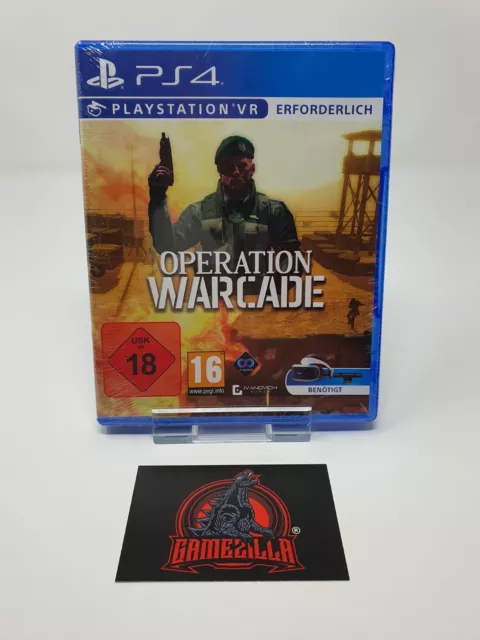 NEU - Operation Warcade - PS4 PlayStation 4 VR Spiel - BLITZVERSAND