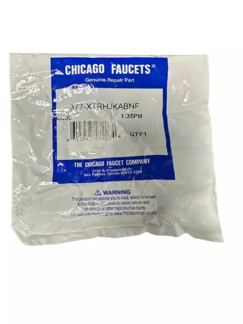 NEW Chicago Faucets 1-099XKJKABNF Ceramic 1/4 Turn Cartridge Right Hand