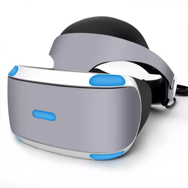 Skin Wrap for Sony Playstation PSVR Headset Solid Gray