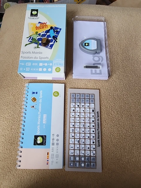 Cartucho Cricut Sports Mania arte