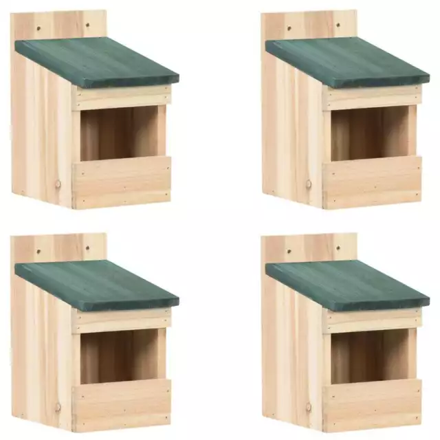 Bird Houses 4 pcs 12x16x20  Firwood J6Z7