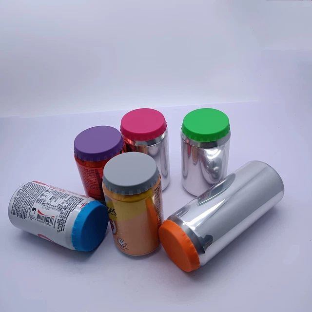 Silicone Soda Can Lids, 6Pack Reusable Soda/Beverage/Beer Can Lids, Can Cover...