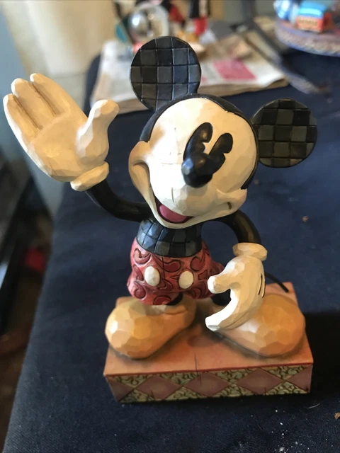 DISNEY TRADITIONS MICKEY Mouse “Your Pal Mickey” Showcase Figurine £10. ...