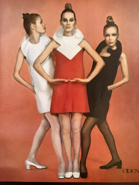 Publicité Pierre Cardin 1970 mode advertising vintage printemps été fashion 3773 3