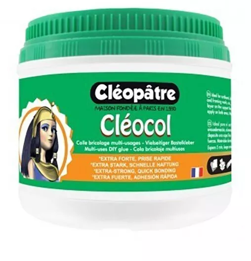 Cleopatra Pegar Cleocol 500GR Pegar Blanca Multi Usos Extra Fuerte Coja Rapid