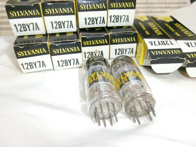VT25 Sylvania made in U.S.A Amplitrex Tested fixed bias | Reverb