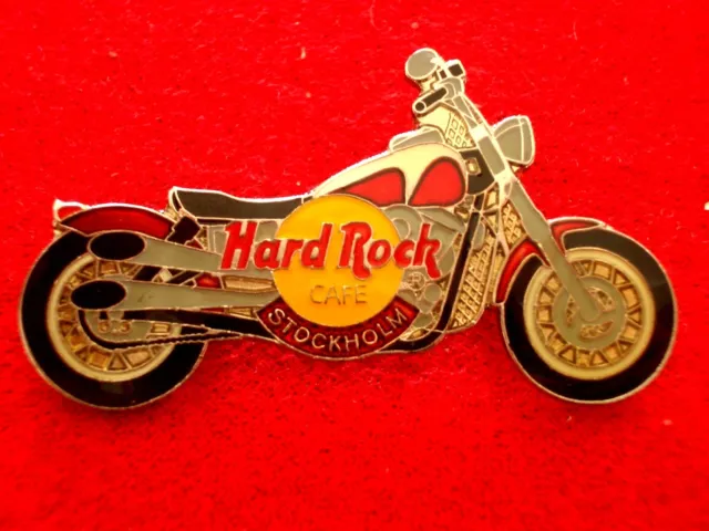 HRC Hard Rock Cafe Stockholm Red Harley Fat Boy LE Motorcycle NEW